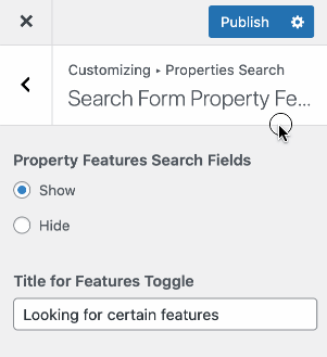 Minimum and Maximum Area / Related Labels and Placeholder Texts