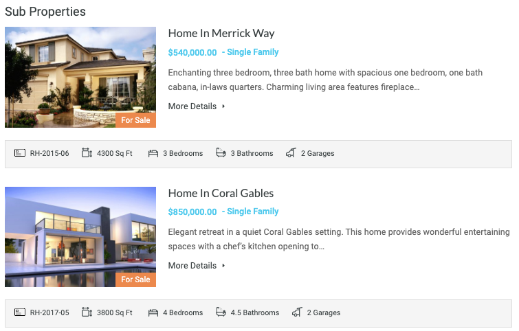 Child Properties Classic Default Layout