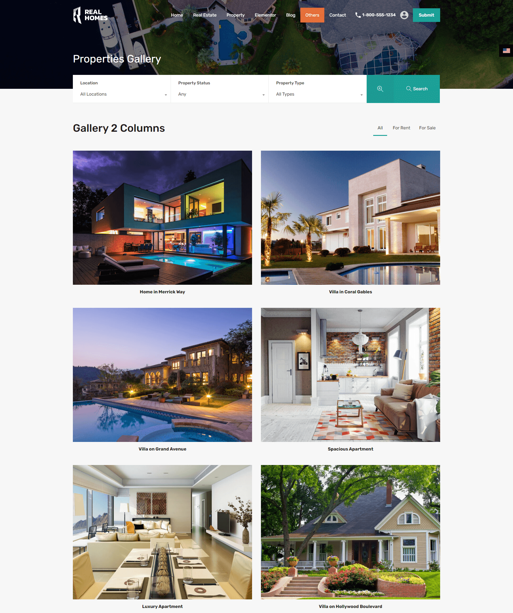 Modern - Gallery Layout