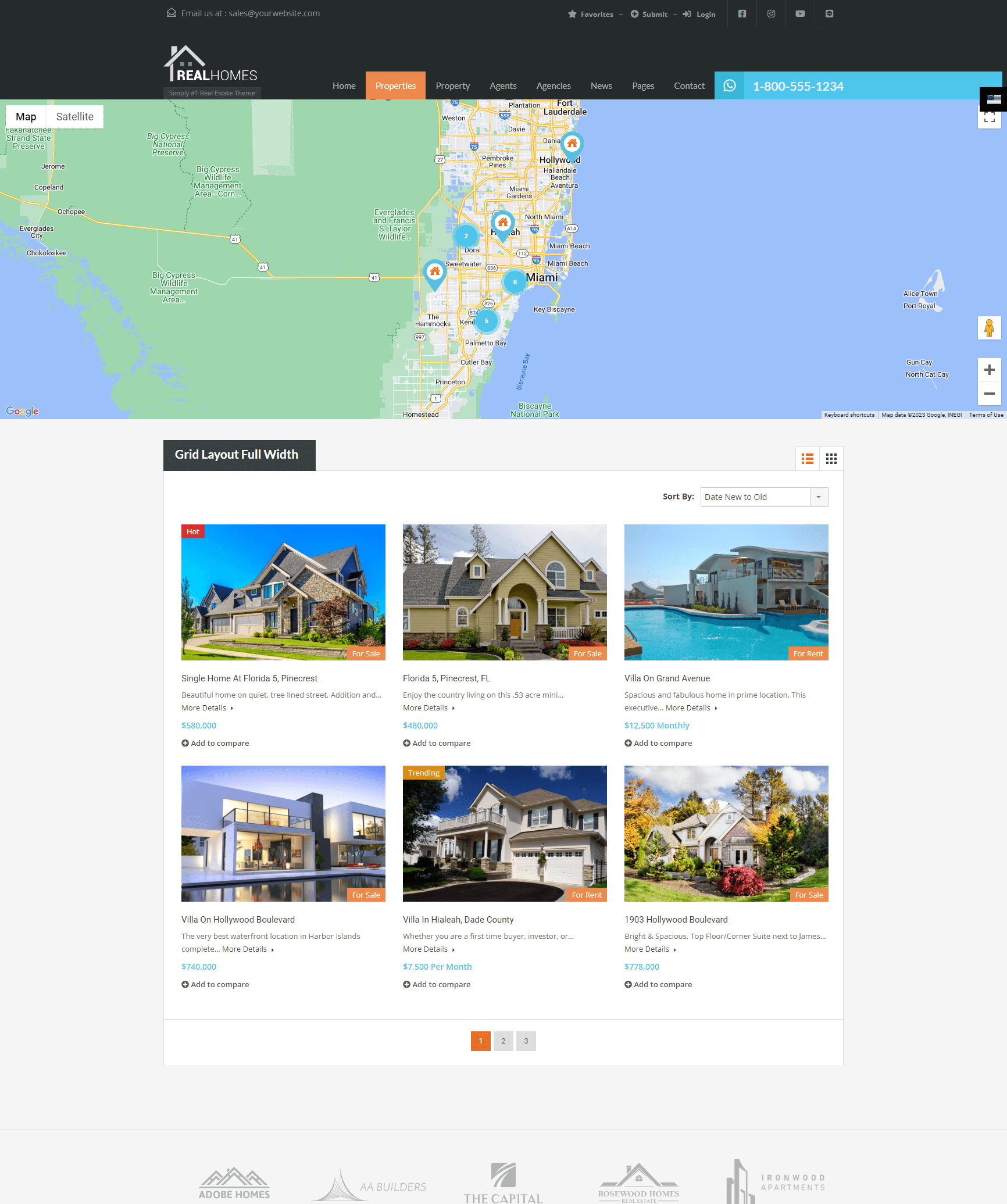Classic - Grid Fullwidth Layout