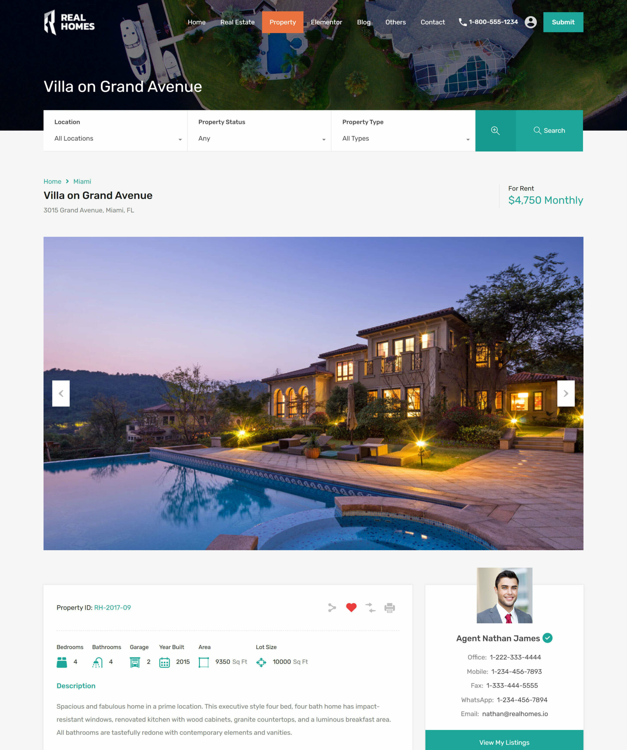 Modern - Default Layout