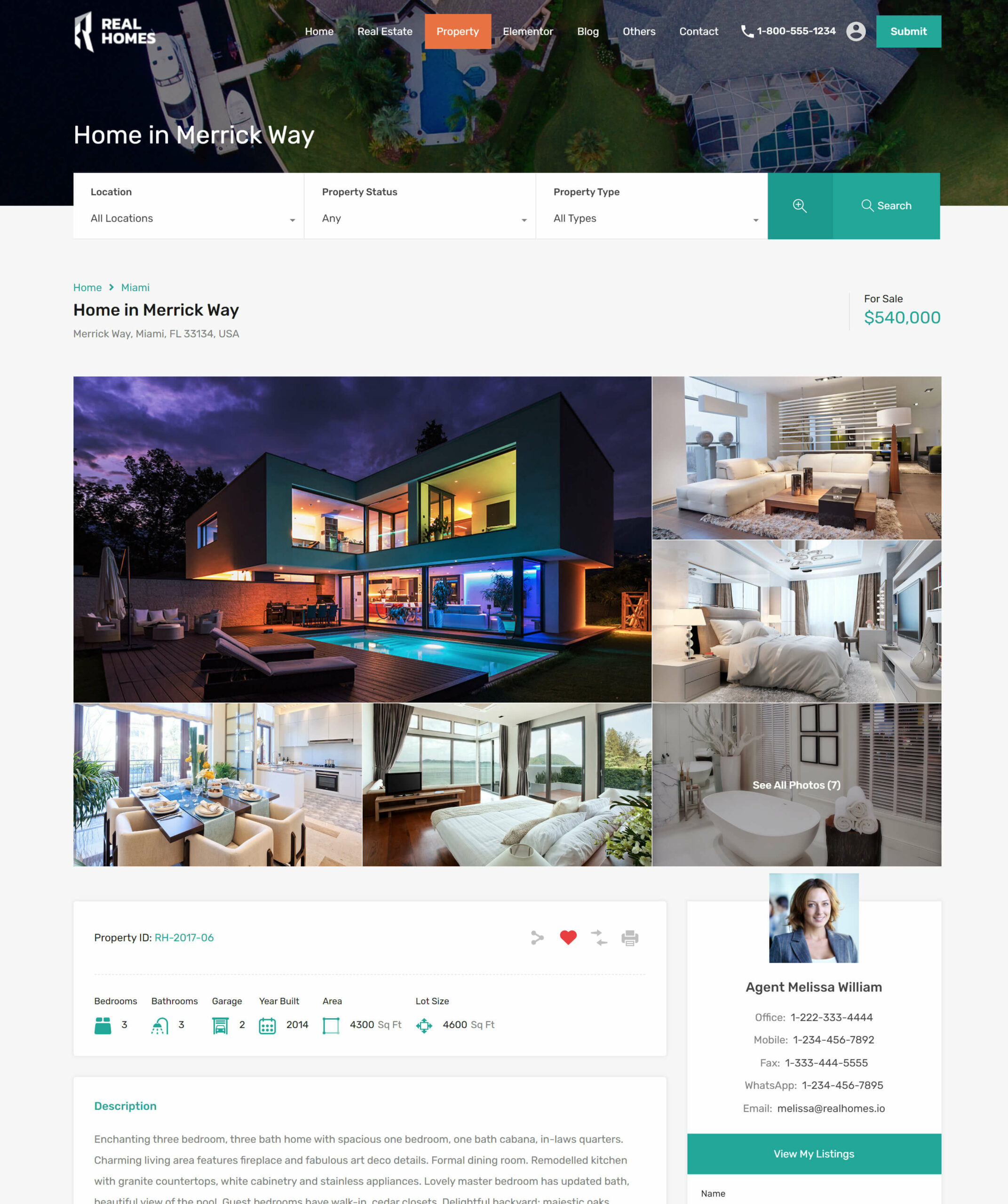 Modern - Isolated Layout