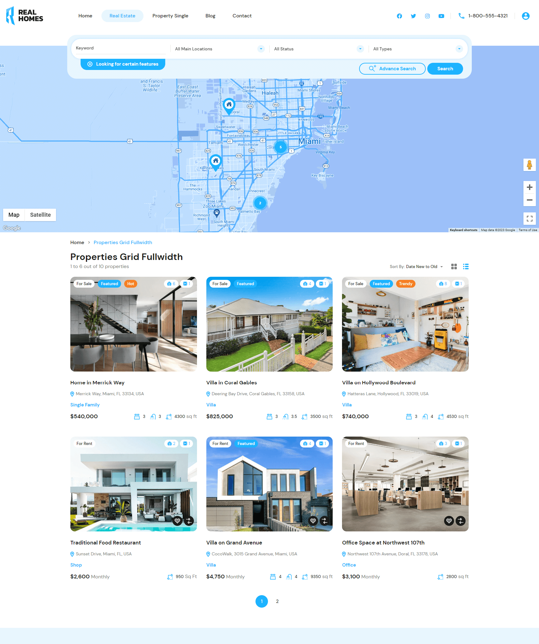 Ultra - Grid Fullwidth Layout