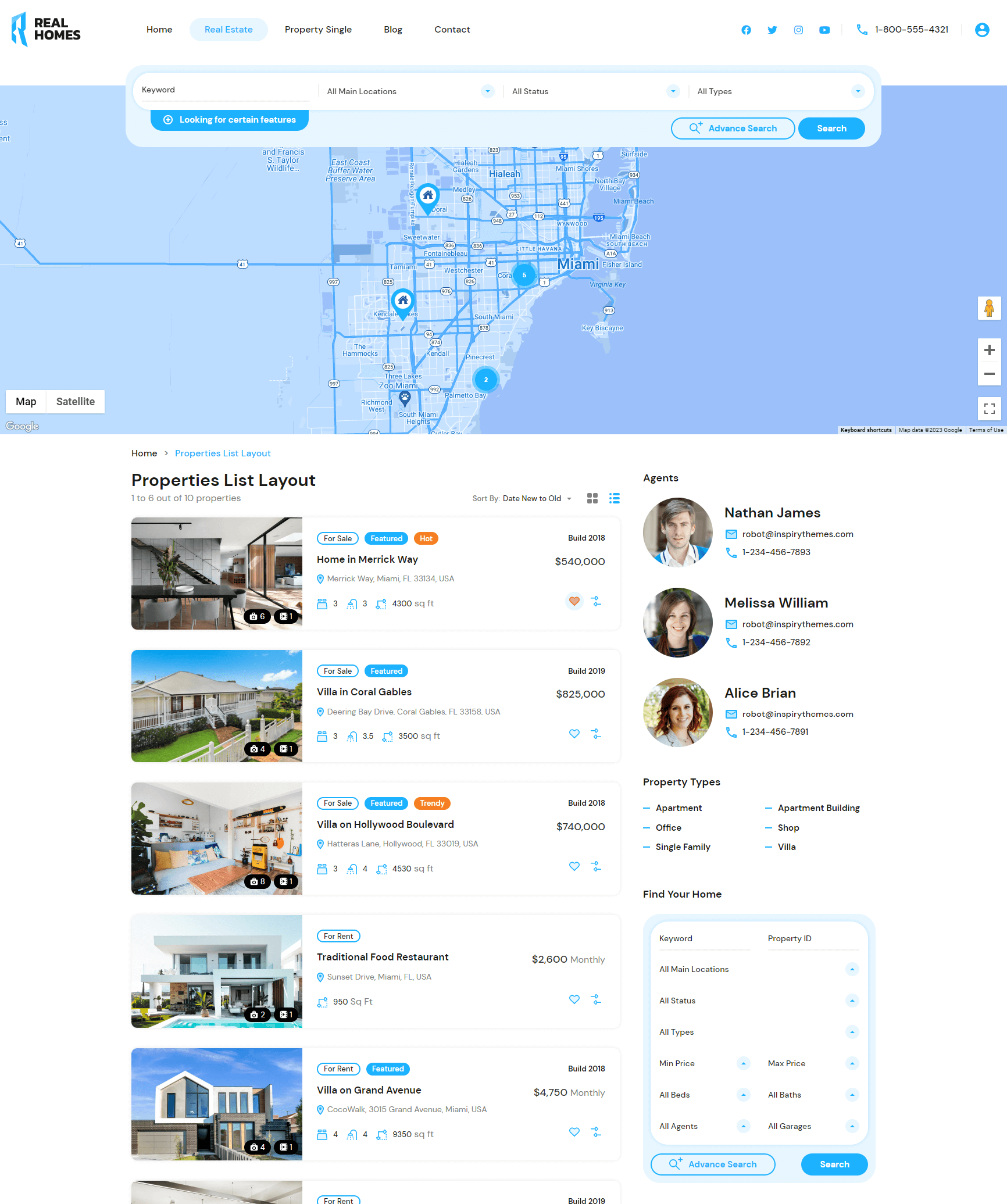 Ultra - List Layout