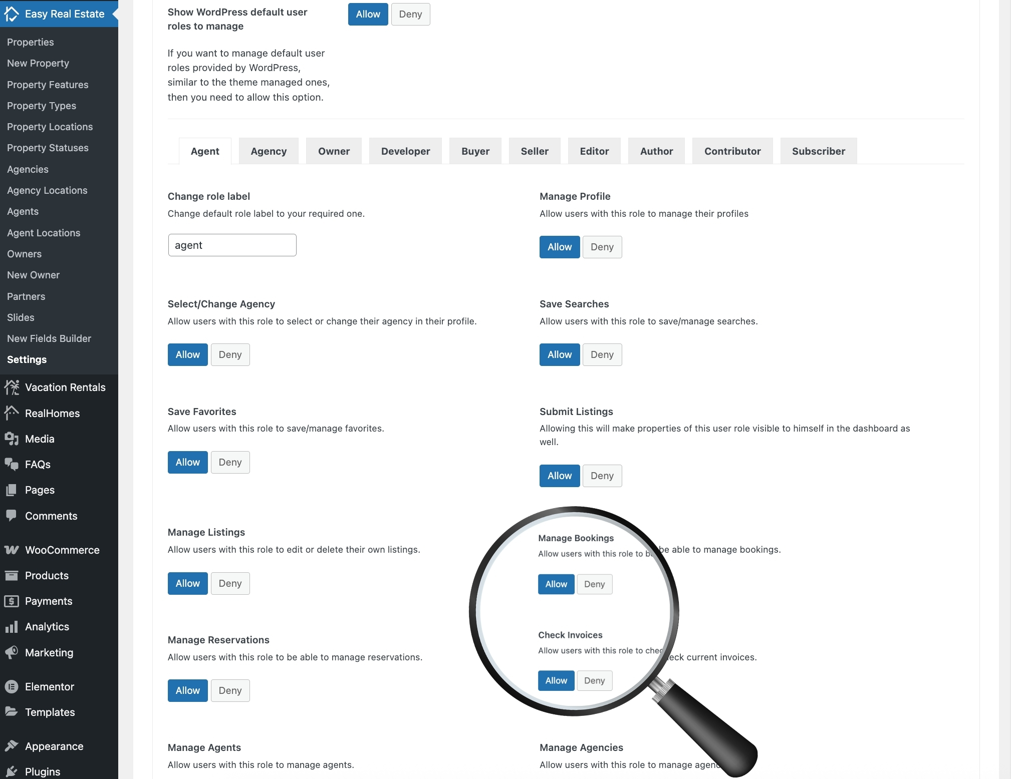 Role-Based Access Control for Bookings & Invoices