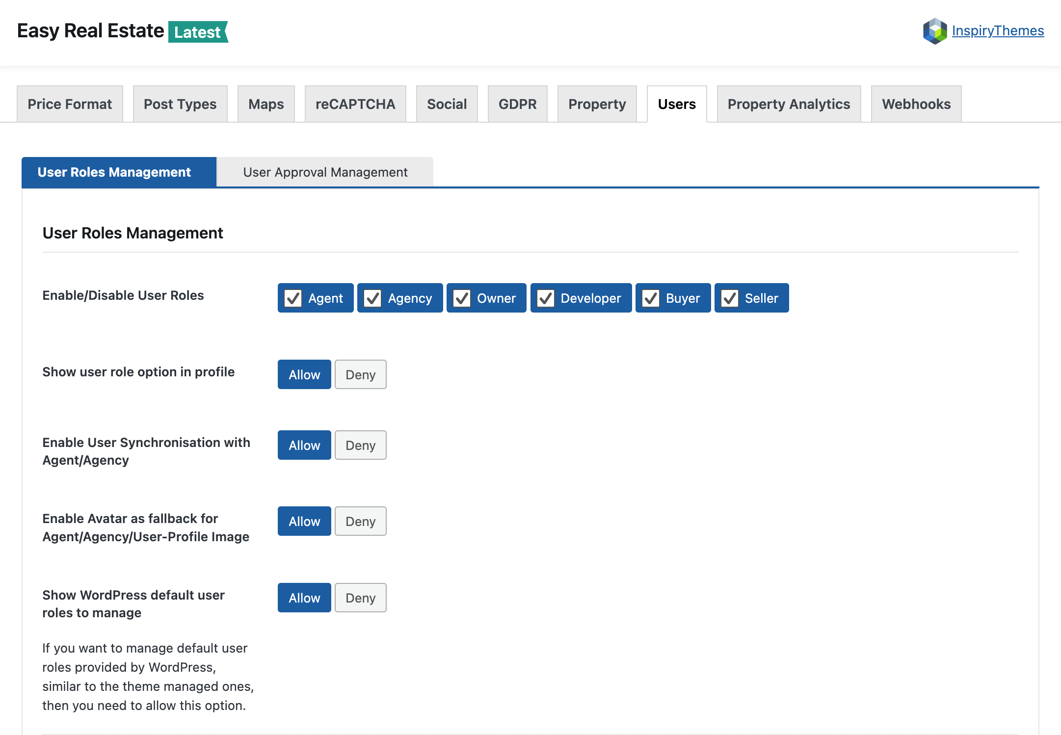 User Role Management